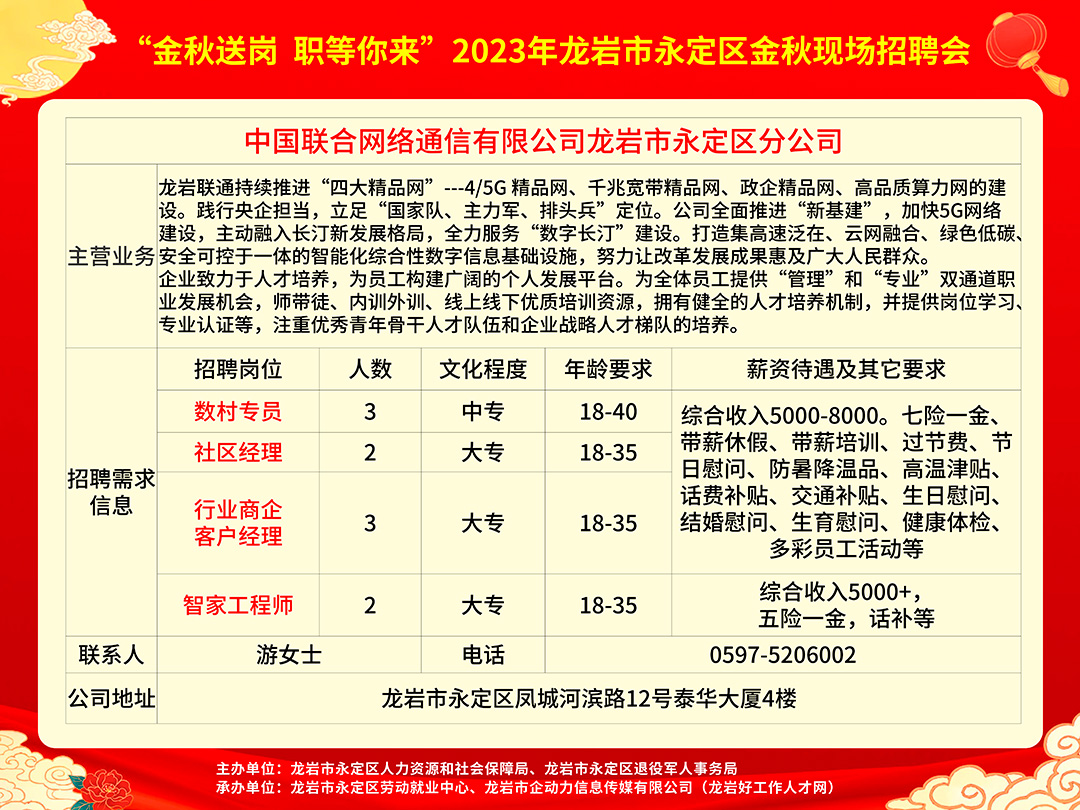 舟白街道最新招聘信息汇总